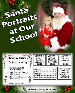 Pictures with Santa order form due Nov. 15